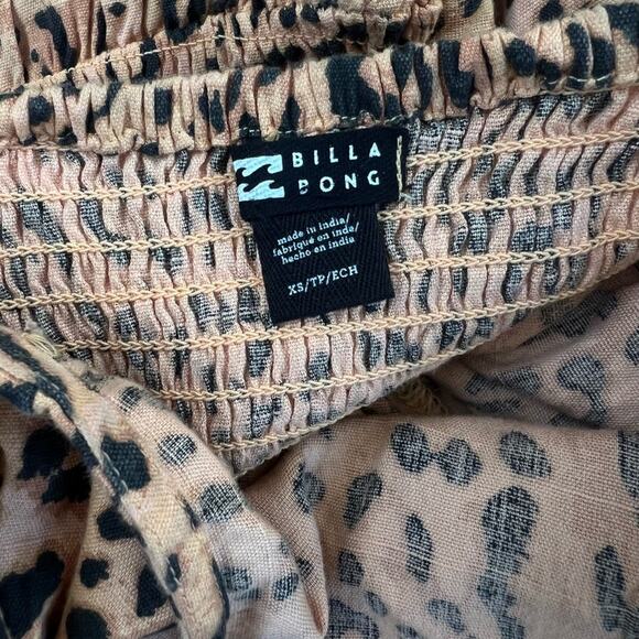 NWOT Billabong Paradise Leopard Animal Print Mini Dress - XS - Picture 8 of 8